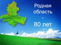 Презентация для классного часа к 80-летию Ростовской области