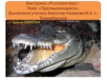 Викторина к уроку по теме Пресмыкающиеся