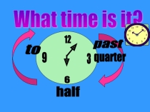 Презентация по английскому языку на тему Time
