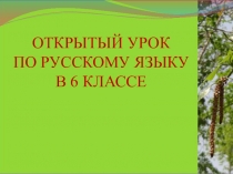 Разработка урока по русскому языку на тему Слова категории состояния