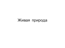 Презентация по литературе на тему ПРИРОДА