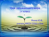 Презентации по окружающему миру на тему Про воду (2 класс)