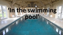 At the swimming pool