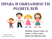 Презентация: Права и обязанности родителей