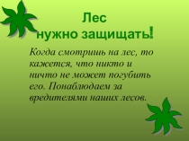 Лес