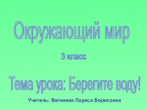 Презентация по окружающему миру 3 класс.