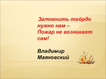 Пожарная безопасность