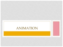 Презентация по английскому языку Анимация