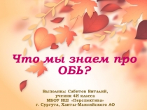 Что мы знаем про Обь