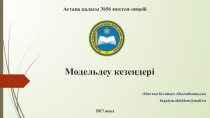 Презентация по информатику на тему Модельдеу кезеңдері(8 класс)