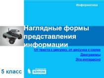 Презентация наглядные формы представления информации