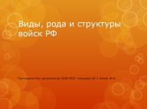 Презентация по ОБЖ на тему