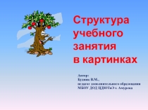 Структура урока в картинках