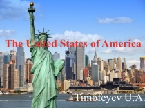 Презентация The United States of America