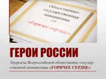 Презентация к уроку мужества Герои России
