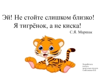 Урок по русскому языку Части речи.