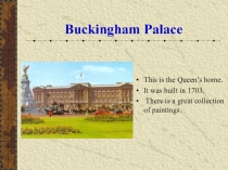 Презентация по английскому языку Welcome to London