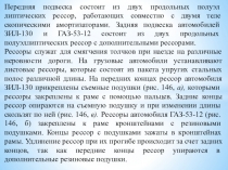 Методическая разработка урока по предмету МДК 01.01. Устройство автомобилей на тему:  Подвеска грузового автомобиля