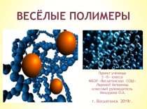 Презентация - проект Весёлые полимеры