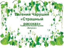 Е. Чарушин Страшный рассказ (2 класс)