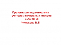 Презентация по окружающему миру 3класс