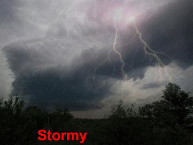 Презентация по английскому языку в 3 классе на тему Season and weather Stormy Stormy