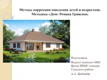 Презентация к семинару-практикуму для педагогов-психологов Методы коррекции поведения детей и подростков. Методика ДОМ Р. Гриценко.