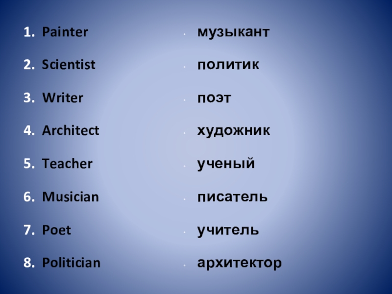 Презентация на тему