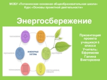 Презентация по основам проектной деятельности ЭНЕРГОСБЕРЕЖЕНИЕ (6 класс)