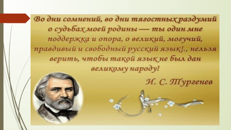 Презентация по русскому языку Я голову пред ним склоняю снова – Его Величество, родное наше слово!