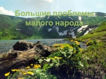 Большие проблемы малого народа