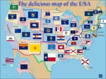 Электронный журнал The delicious map of the USA (о кулинарных традициях Соединенных Штатов Америки)