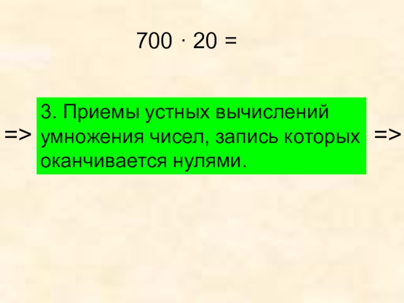 Оканчивается цифрой 4. Устные приемы умножения на числа оканчивающиеся нулями. Умножение чисел запись которых оканчивается нулями. Устные приемы умножения и деления чисел оканчивающихся нулями. Алгоритм умножения чисел запись которых оканчивается на 0.