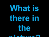 Задание по английскому языку WHAT IS THERE?( WRITING ACTIVITY)