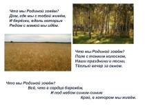 Презентация Моя малая РОДИНА