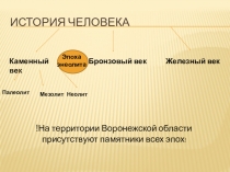 Мезолит и неолит в истории Воронежского края