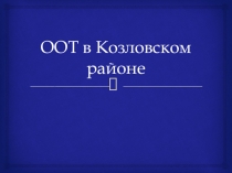 Презентация ООТ в Козловском районе