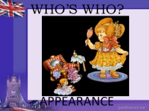 Презентация Who is who? 7 класс