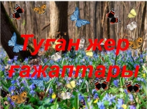 Презентация по самопознанию на тему Туған жер ғажаптары (3 сынып )