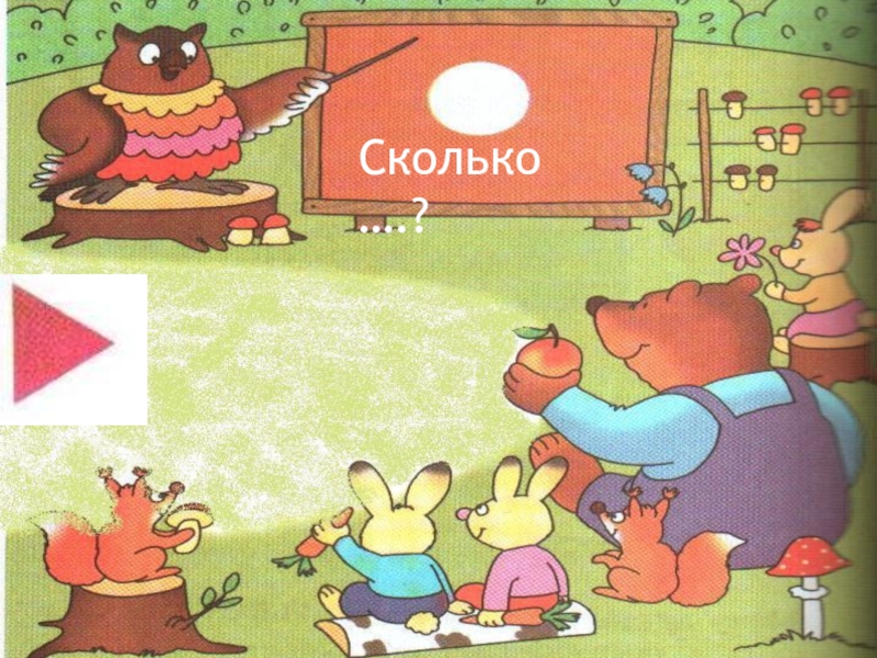 Урок презентация Счет по методичке Сколько ….? Сколько ….?