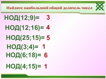 Презентация по математике на тему Приведение дробей к общему знаменателю (6 класс)