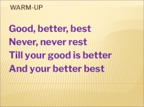 Презентация по английскому языку на тему Degrees of comparison of adjectives