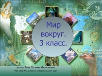 Презентация по окружающему миру Как мы воспринимаем окружающий мир