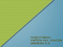 Презентация к уроку русского языка в спаренном классе (2,4 классы)
