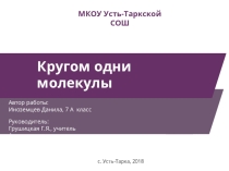 Презентация по физике  Кругом одни молекулы