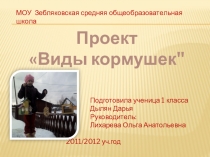 Проект на тему Виды кормушек