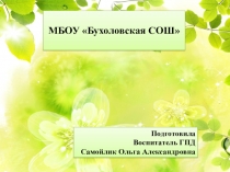 Презентация к конспекту мероприятия в группе продленного дня Открытка к 8 Марта Цветы