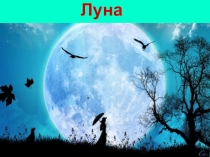 Луна (обзор) ознакомительный урок