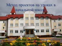 Метод проектов на уроках в начальной школе.