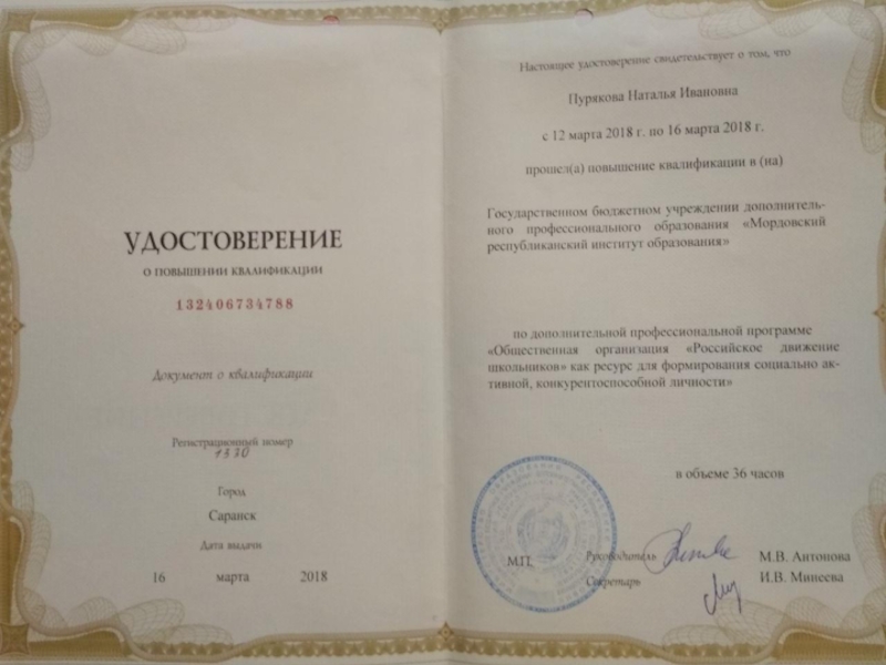 Обощение педагогического опыта работы